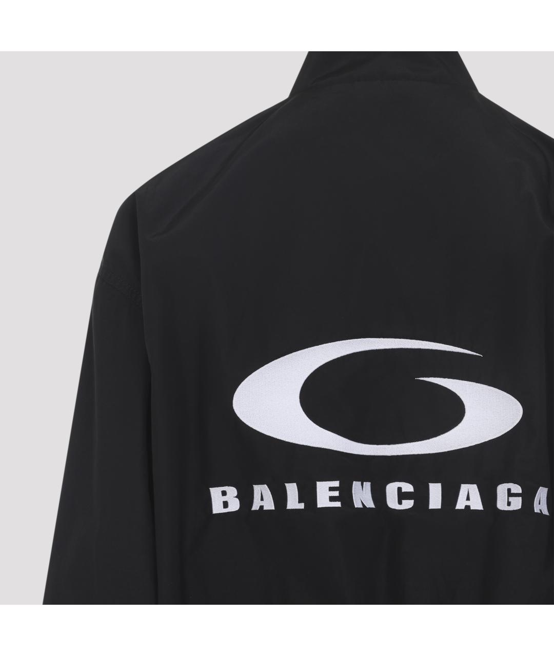 BALENCIAGA Черная хлопковая куртка, фото 5