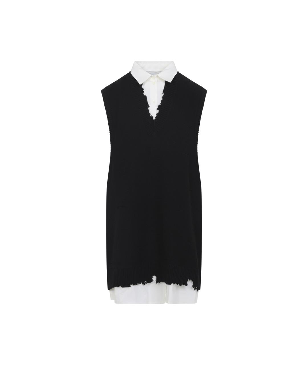 MM6 MAISON MARGIELA Мульти хлопковое платье, фото 1