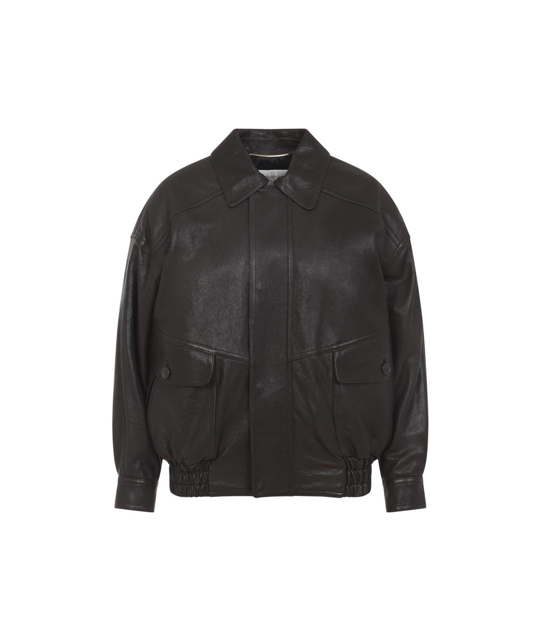 SAINT LAURENT Мульти кожаная куртка, фото 1