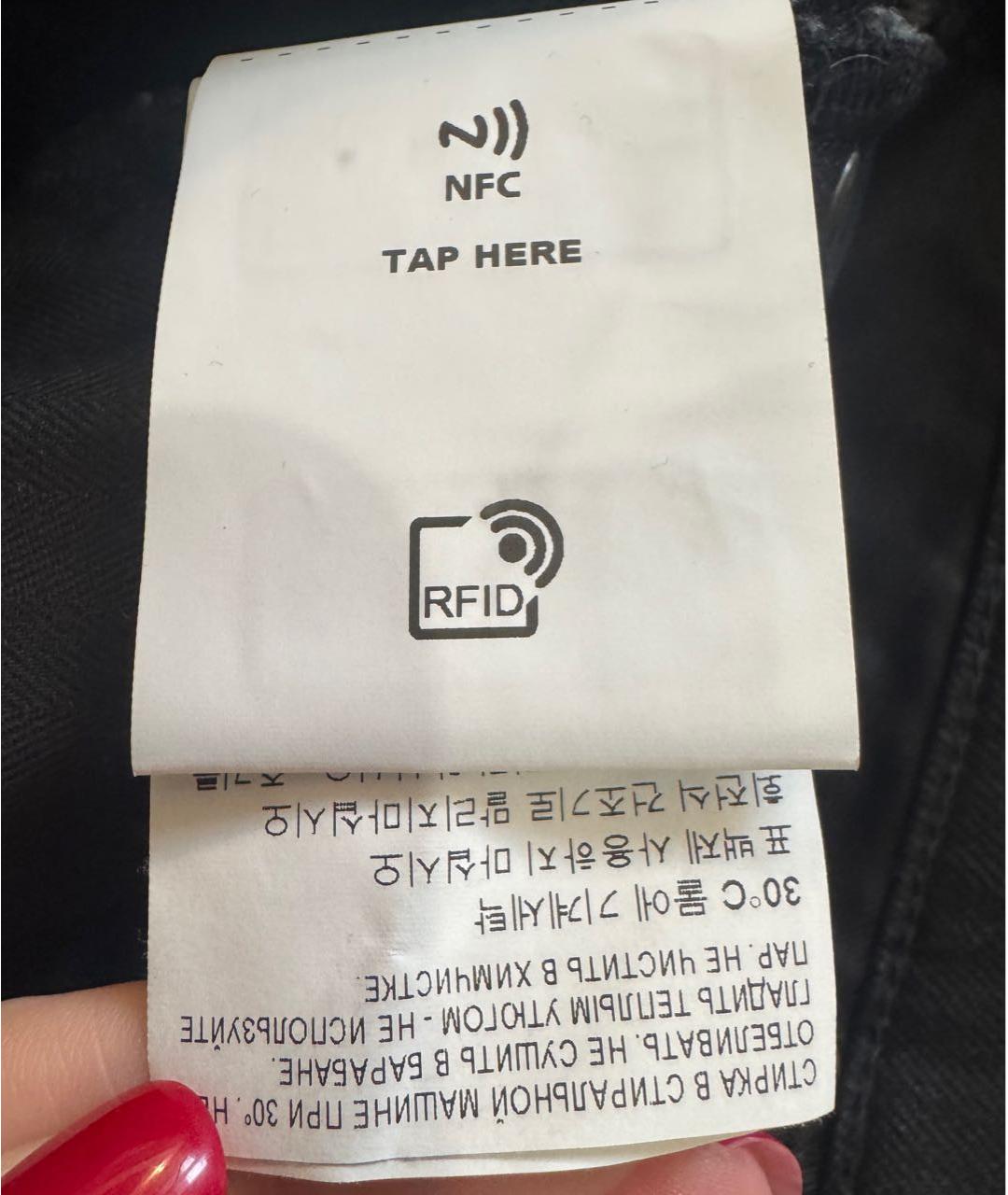 GOLDEN GOOSE DELUXE BRAND Черные хлопко-эластановые джинсы, фото 6