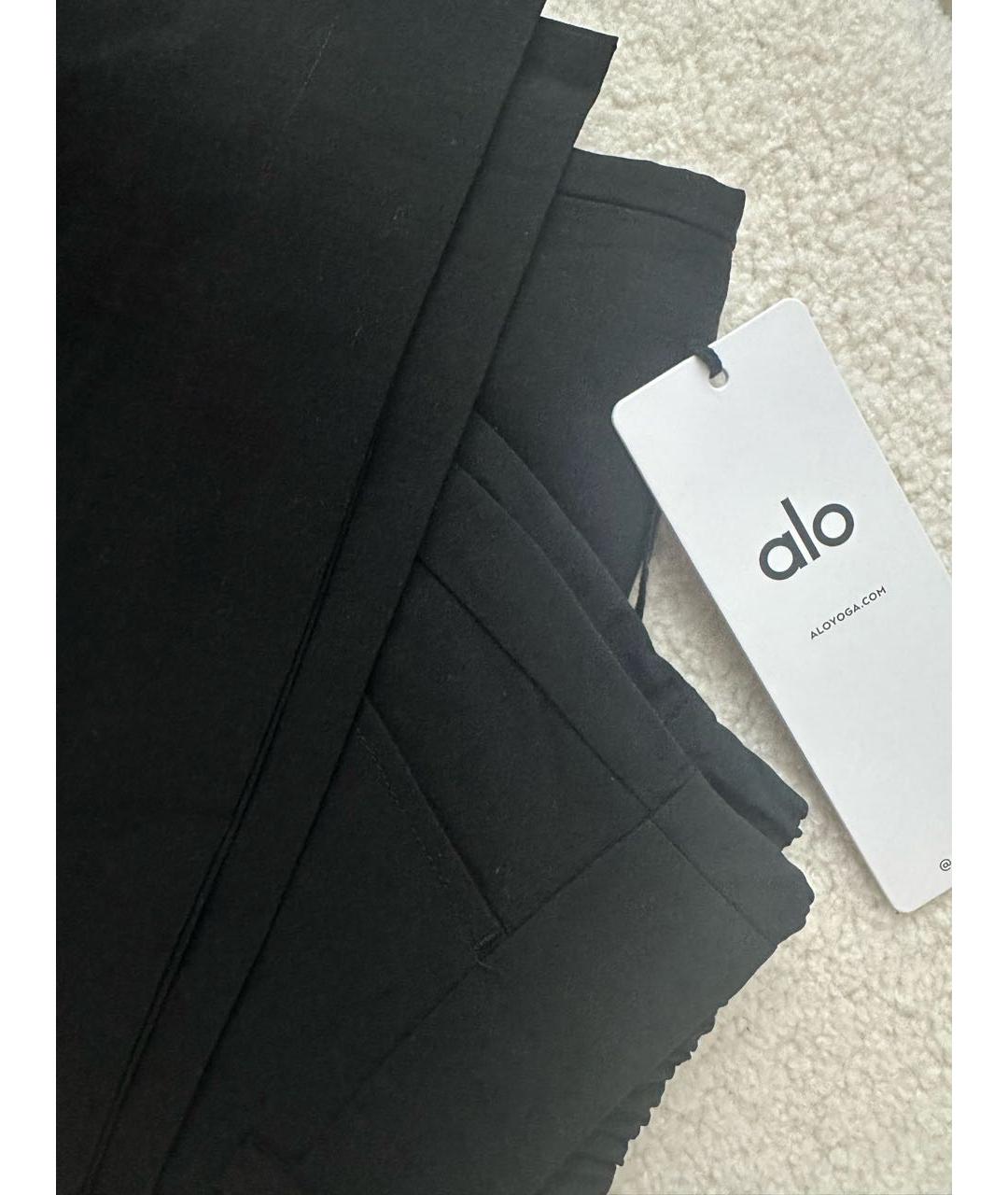 ALO YOGA Черные брюки широкие, фото 4