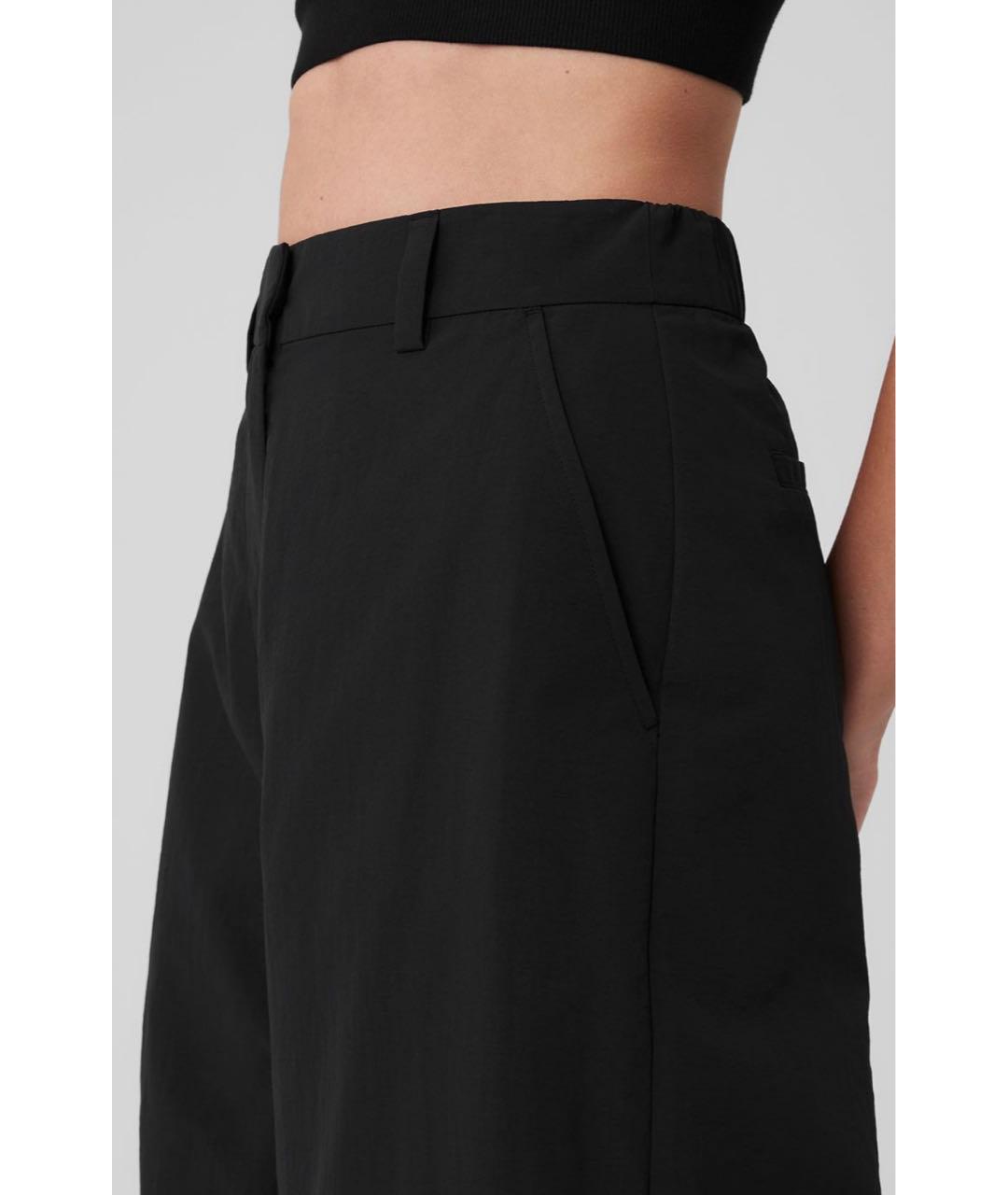 ALO YOGA Черные брюки широкие, фото 3