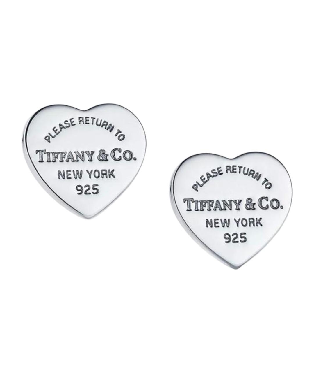 TIFFANY&CO Серебряные серебряные серьги, фото 9
