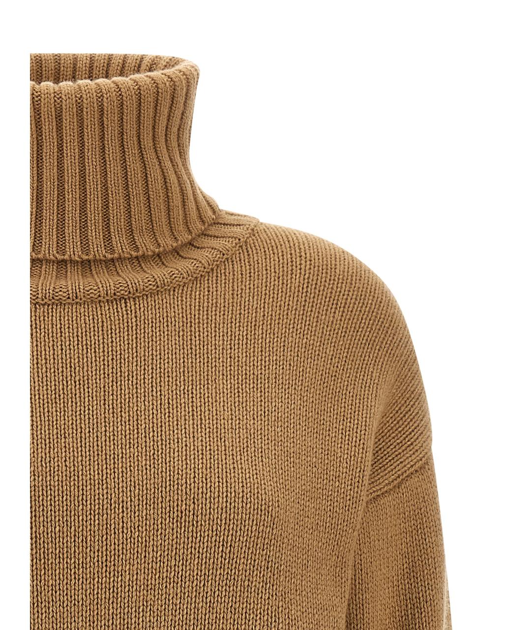 JEJIA Бежевый шерстяной джемпер / свитер, фото 3