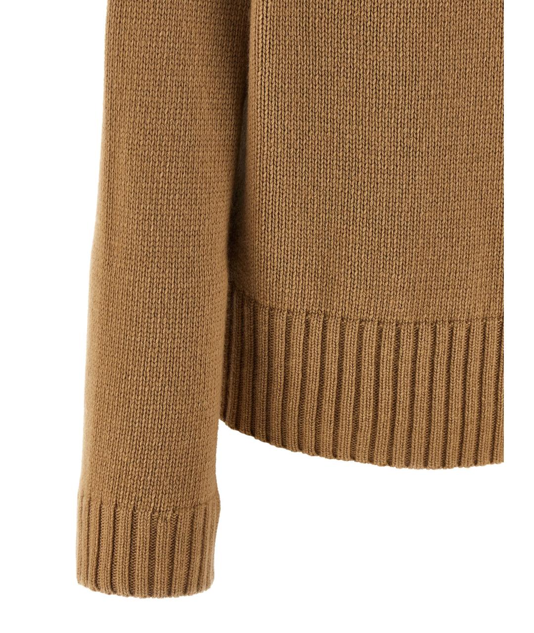 JEJIA Бежевый шерстяной джемпер / свитер, фото 4