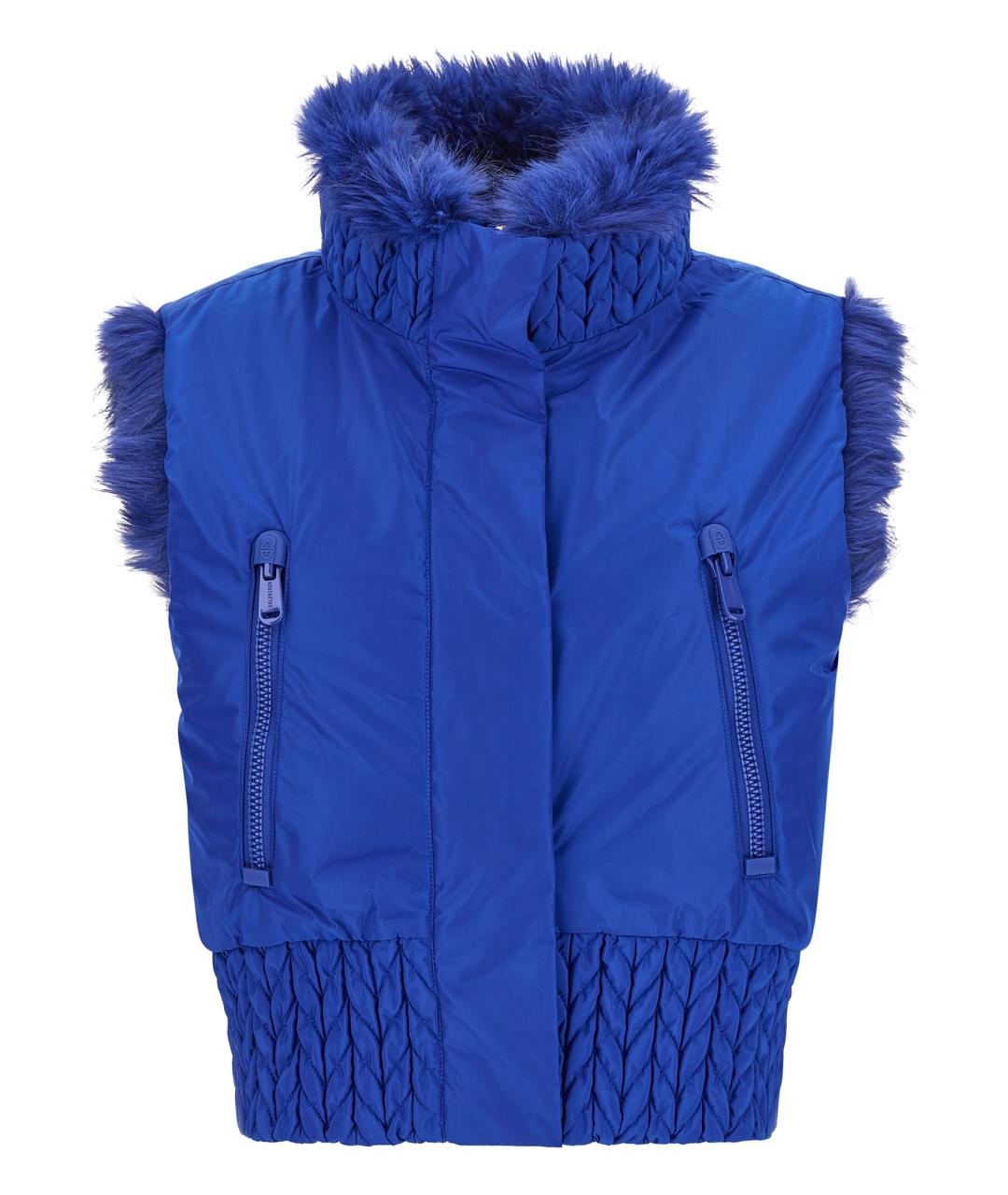 Goldbergh Синий полиэстеровый жилет, фото 2