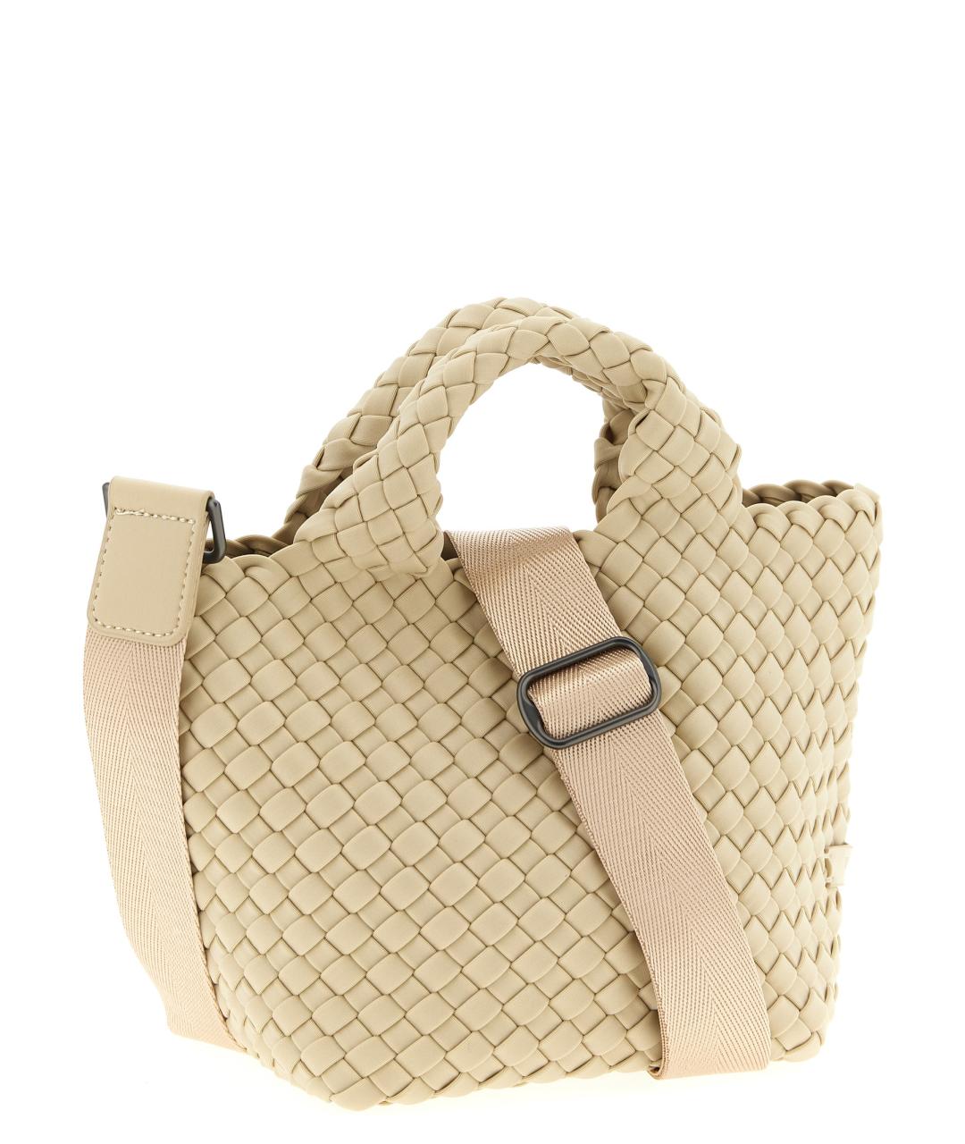 NAGHEDI Бежевая сумка тоут, фото 2