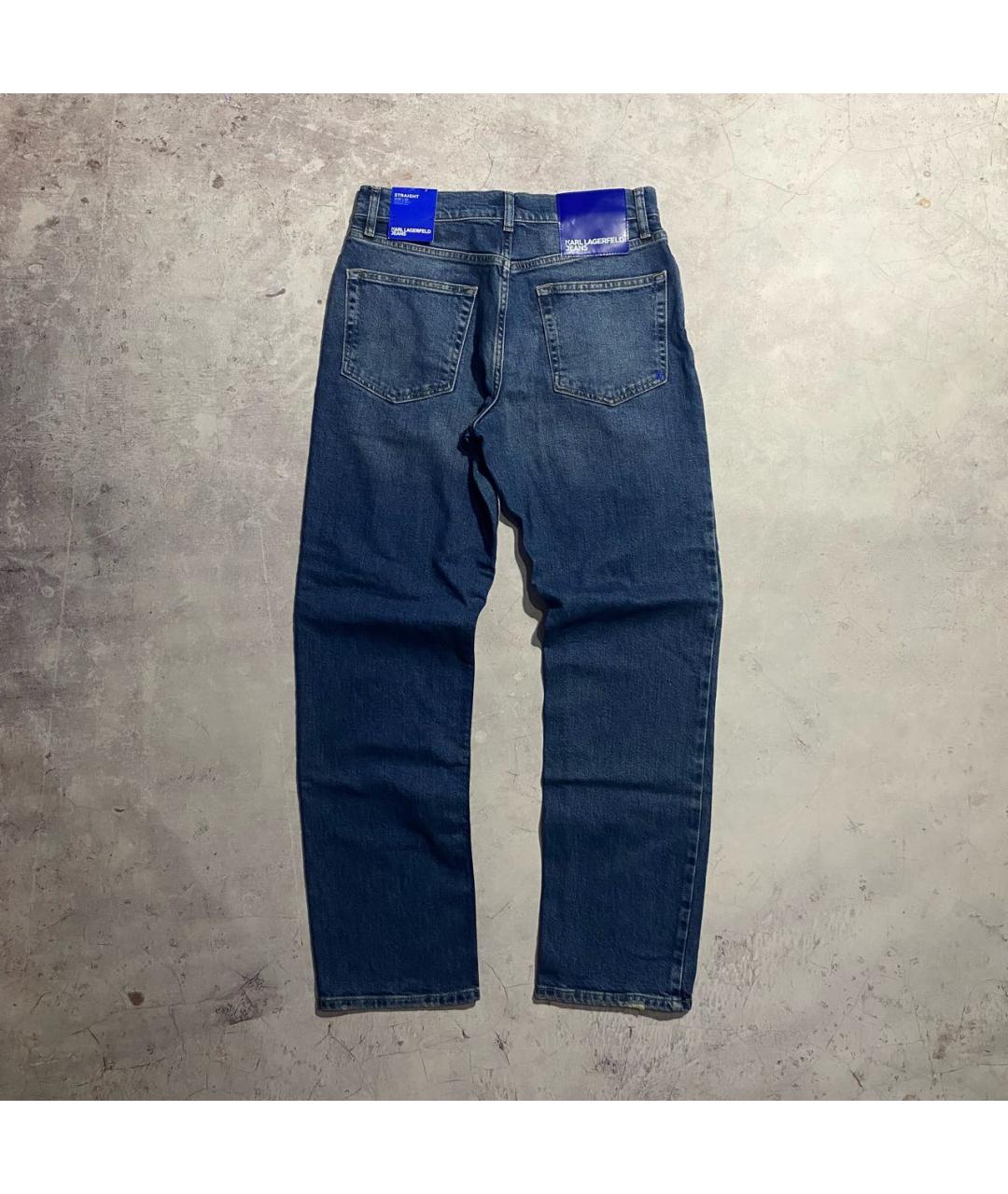 KARL LAGERFELD Хлопковые прямые джинсы, фото 7