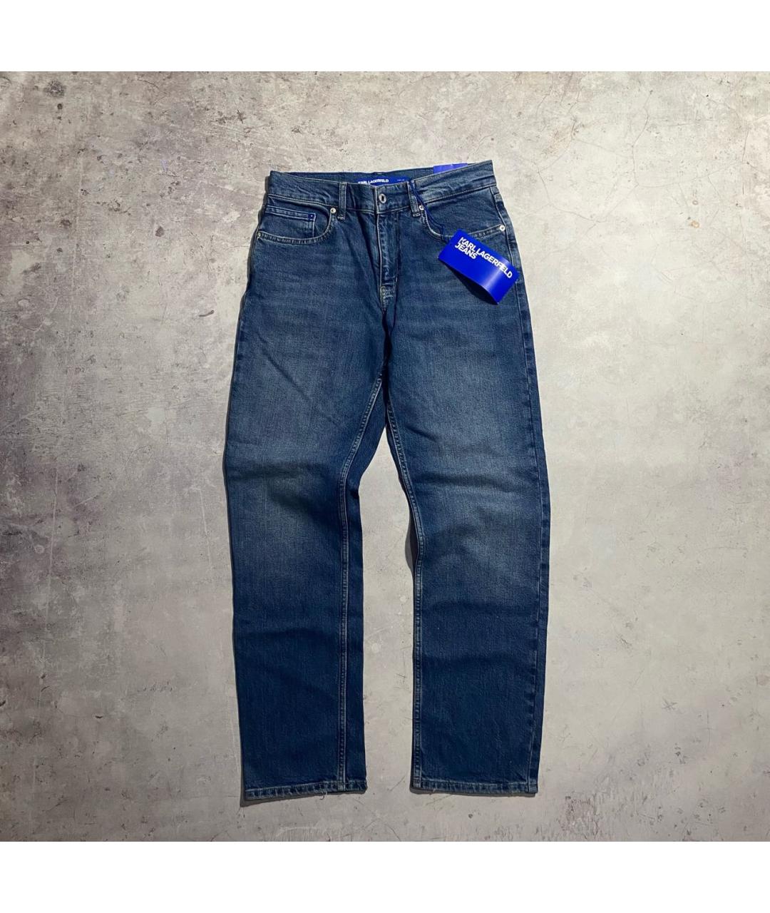 KARL LAGERFELD Хлопковые прямые джинсы, фото 2