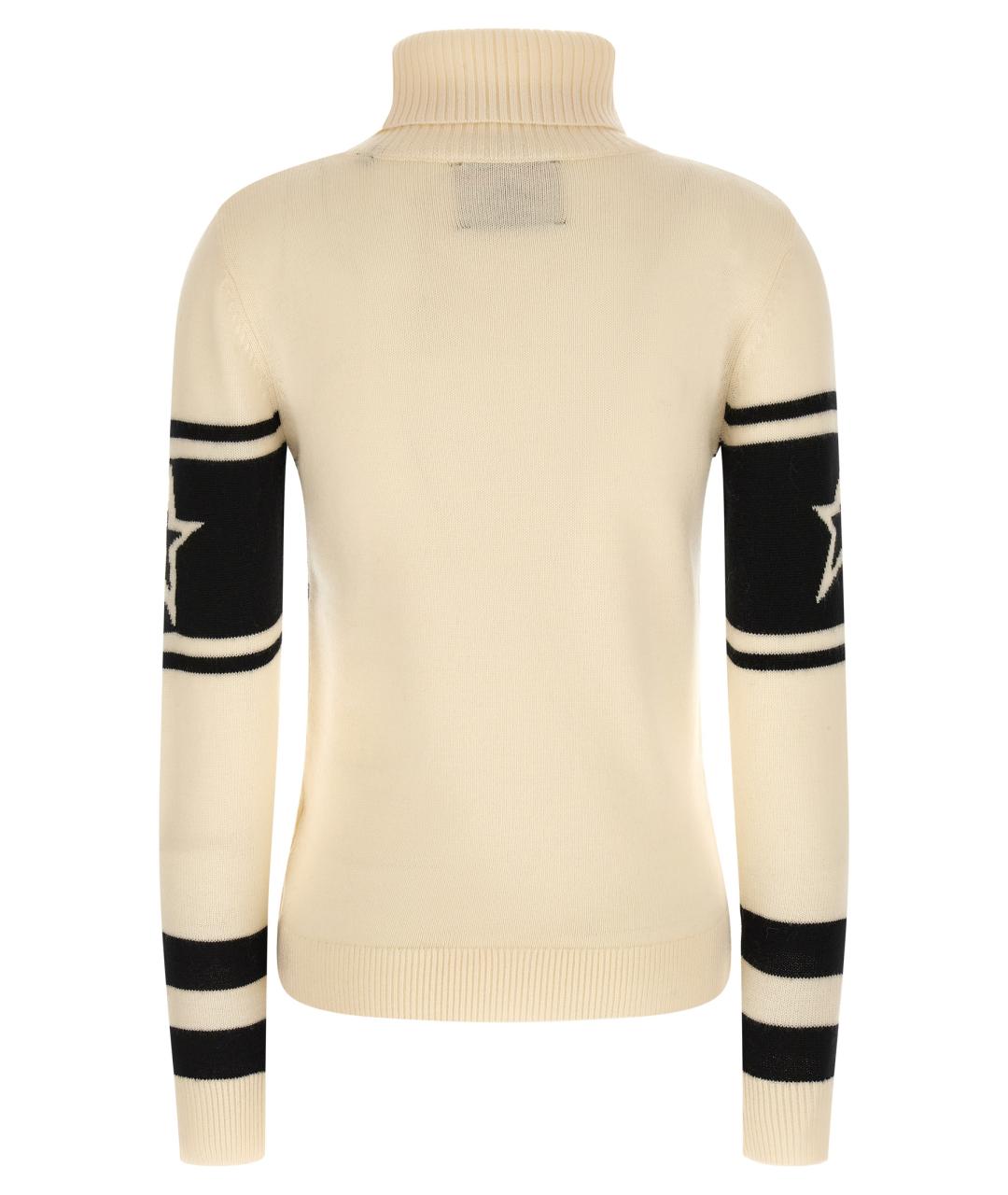 PERFECT MOMENT Белая шерстяная водолазка, фото 2