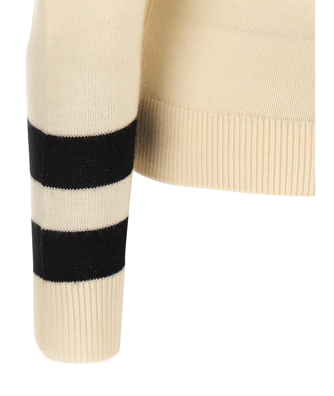 PERFECT MOMENT Белая шерстяная водолазка, фото 4