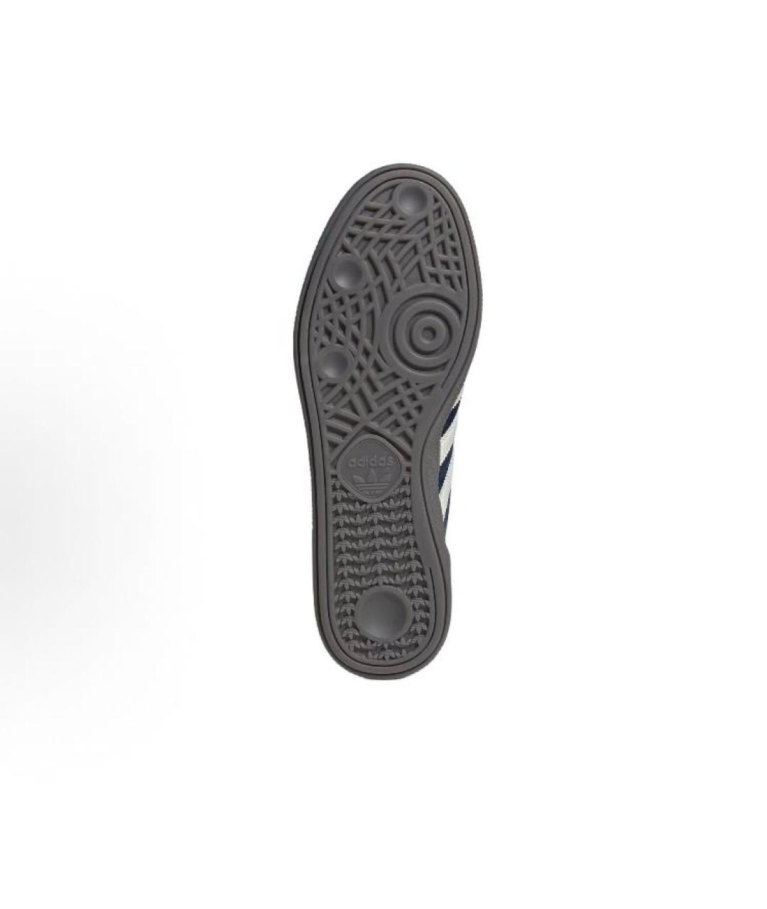 ADIDAS Темно-синие замшевые кроссовки, фото 6