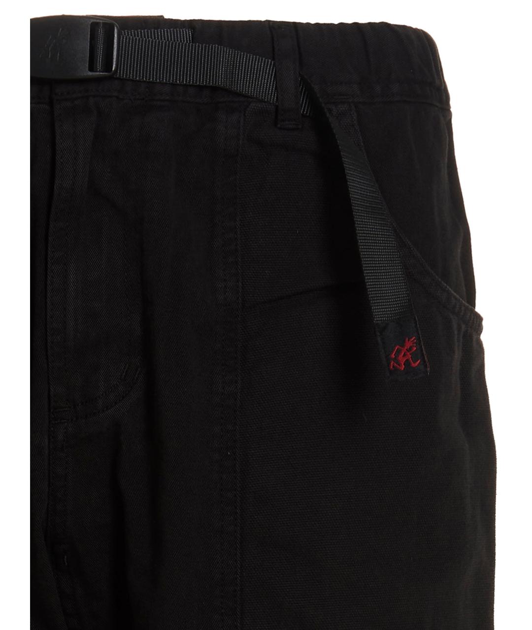 GRAMICCI Черные хлопковые повседневные брюки, фото 3