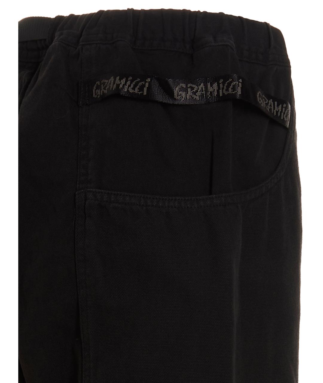 GRAMICCI Черные хлопковые повседневные брюки, фото 4