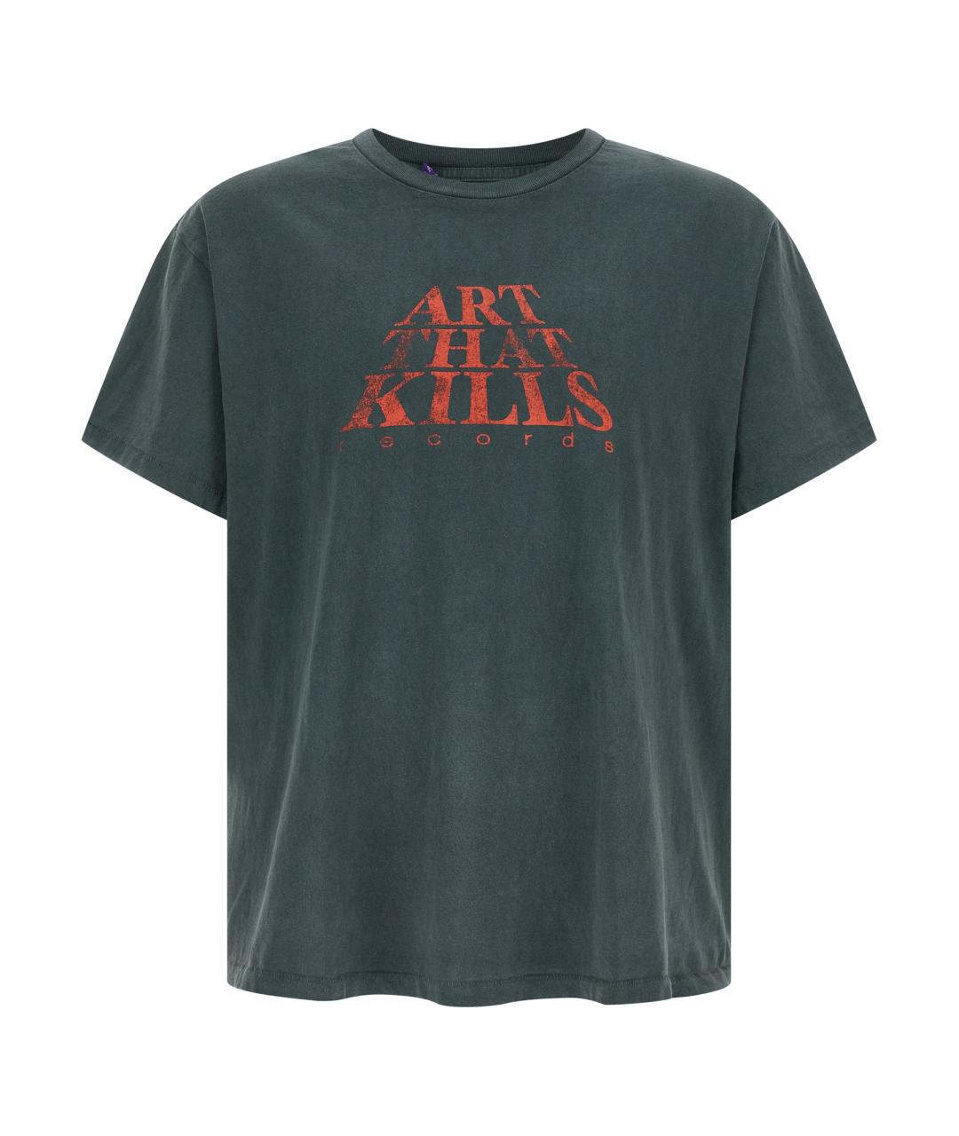 Gallery Dept Серая хлопковая футболка, фото 1