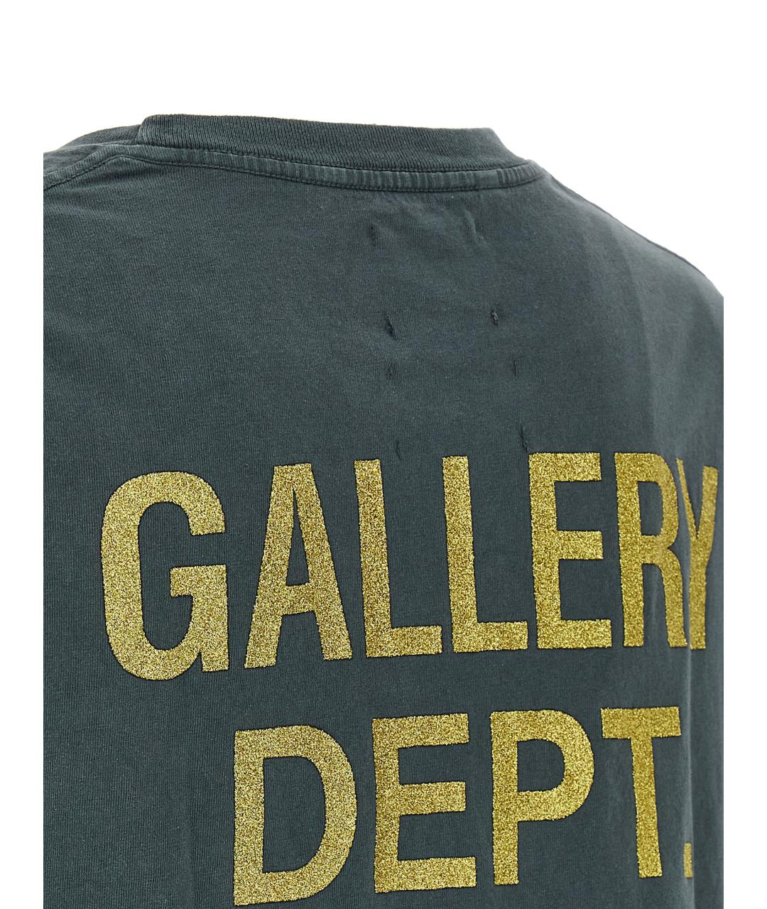 Gallery Dept Серая хлопковая футболка, фото 4