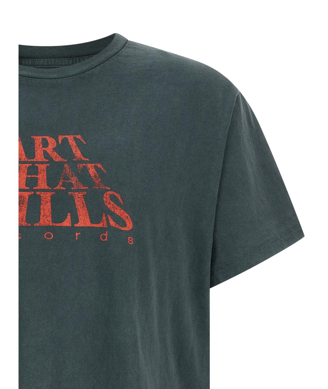 Gallery Dept Серая хлопковая футболка, фото 3