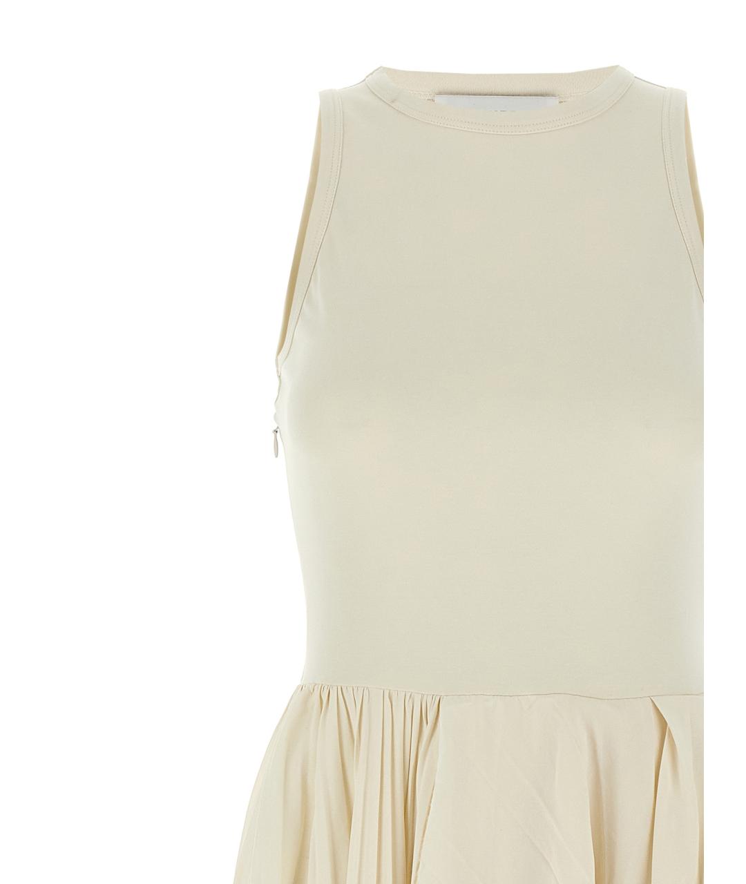 ALEXANDER MCQUEEN Белое хлопковое платье, фото 3