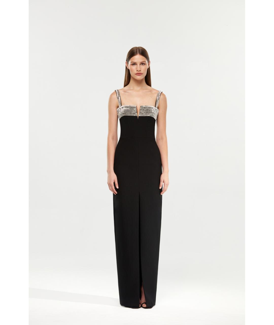 RASARIO Черное полиэстеровое вечернее платье, фото 2
