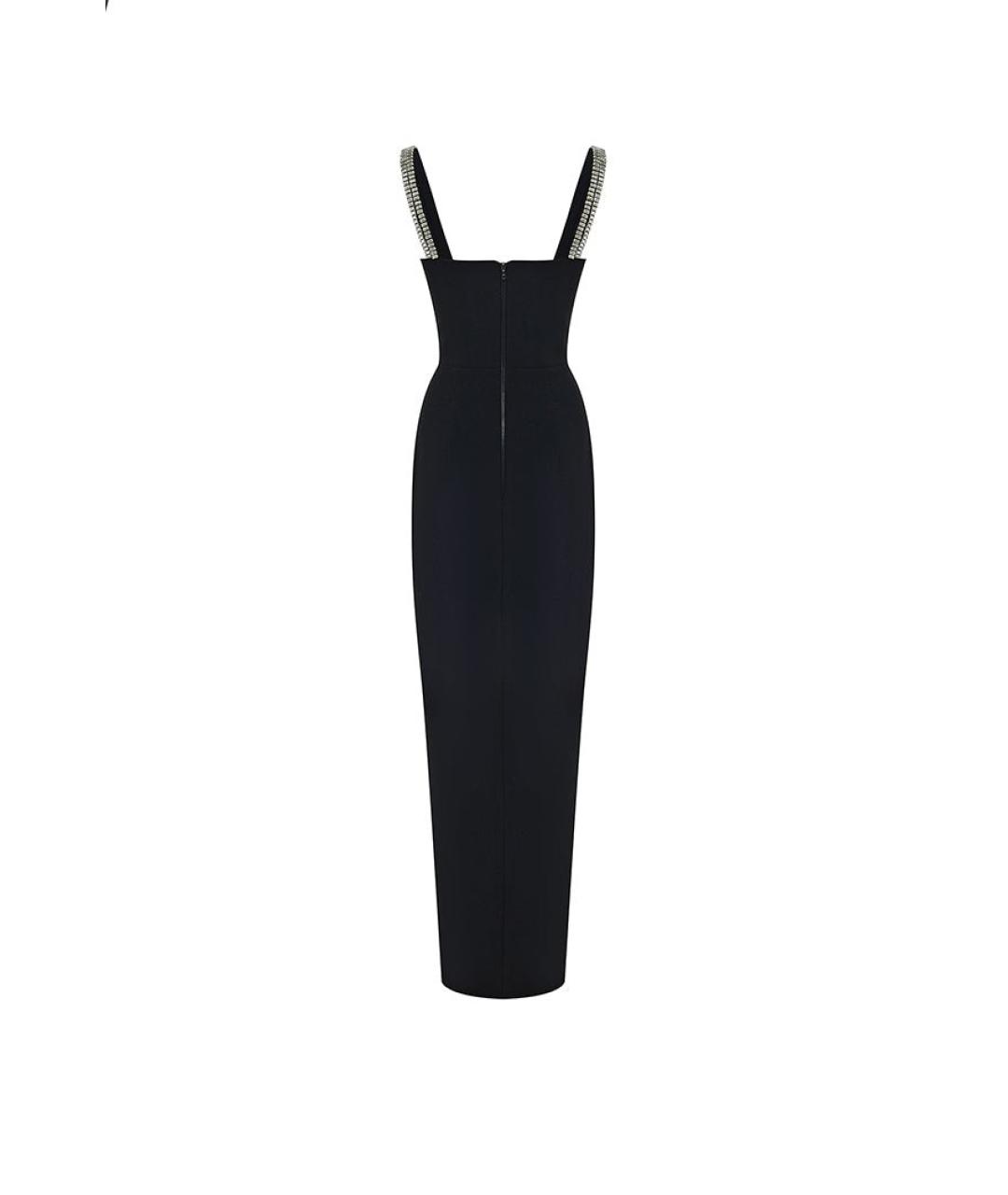 RASARIO Черное полиэстеровое вечернее платье, фото 4