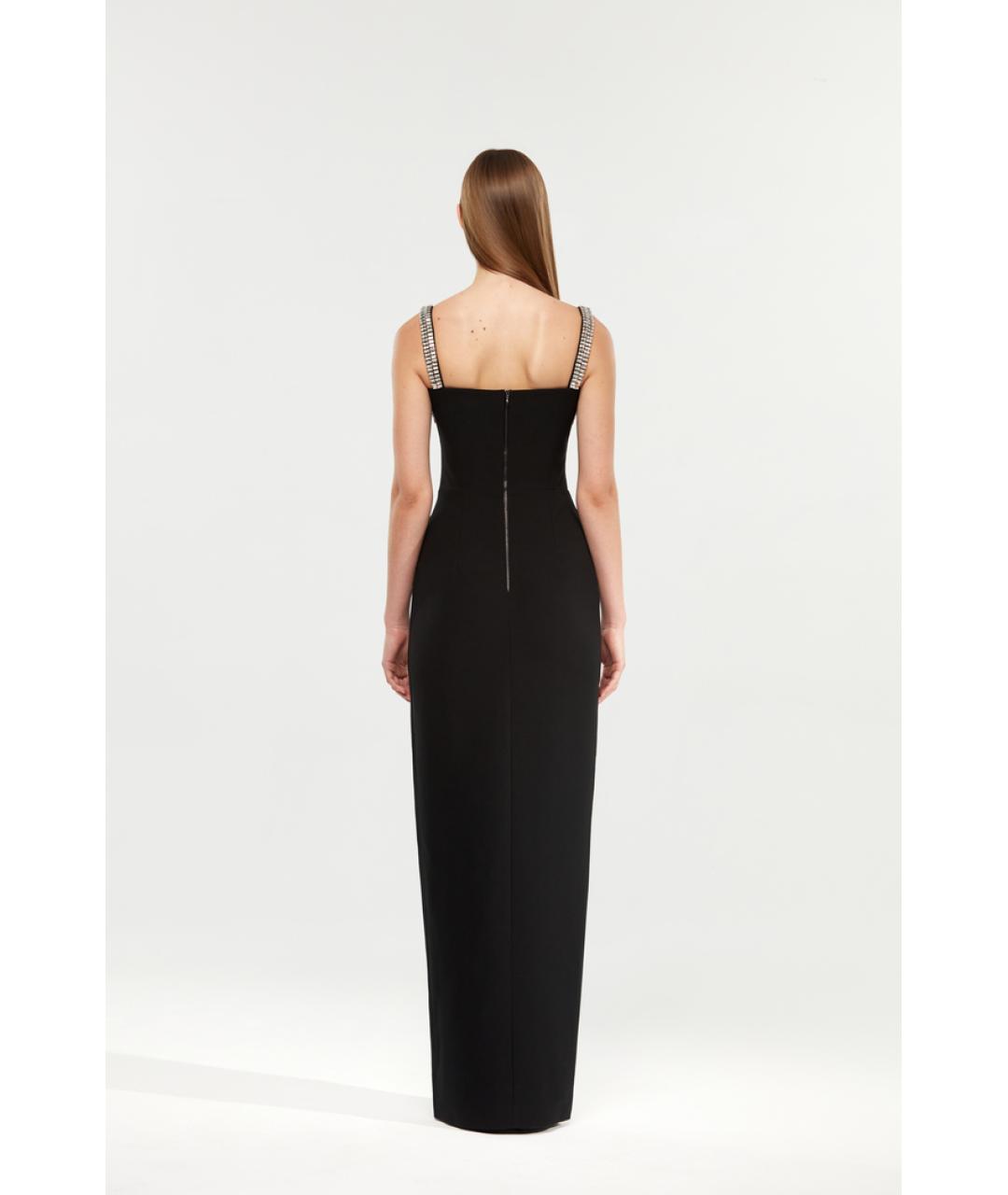 RASARIO Черное полиэстеровое вечернее платье, фото 5