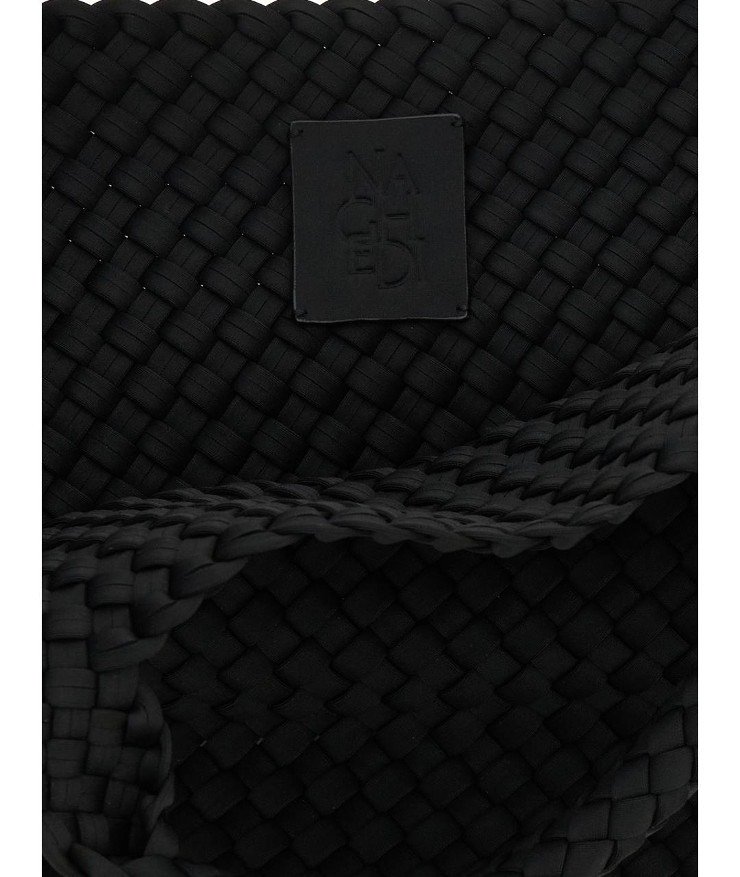 NAGHEDI Черная сумка тоут, фото 4