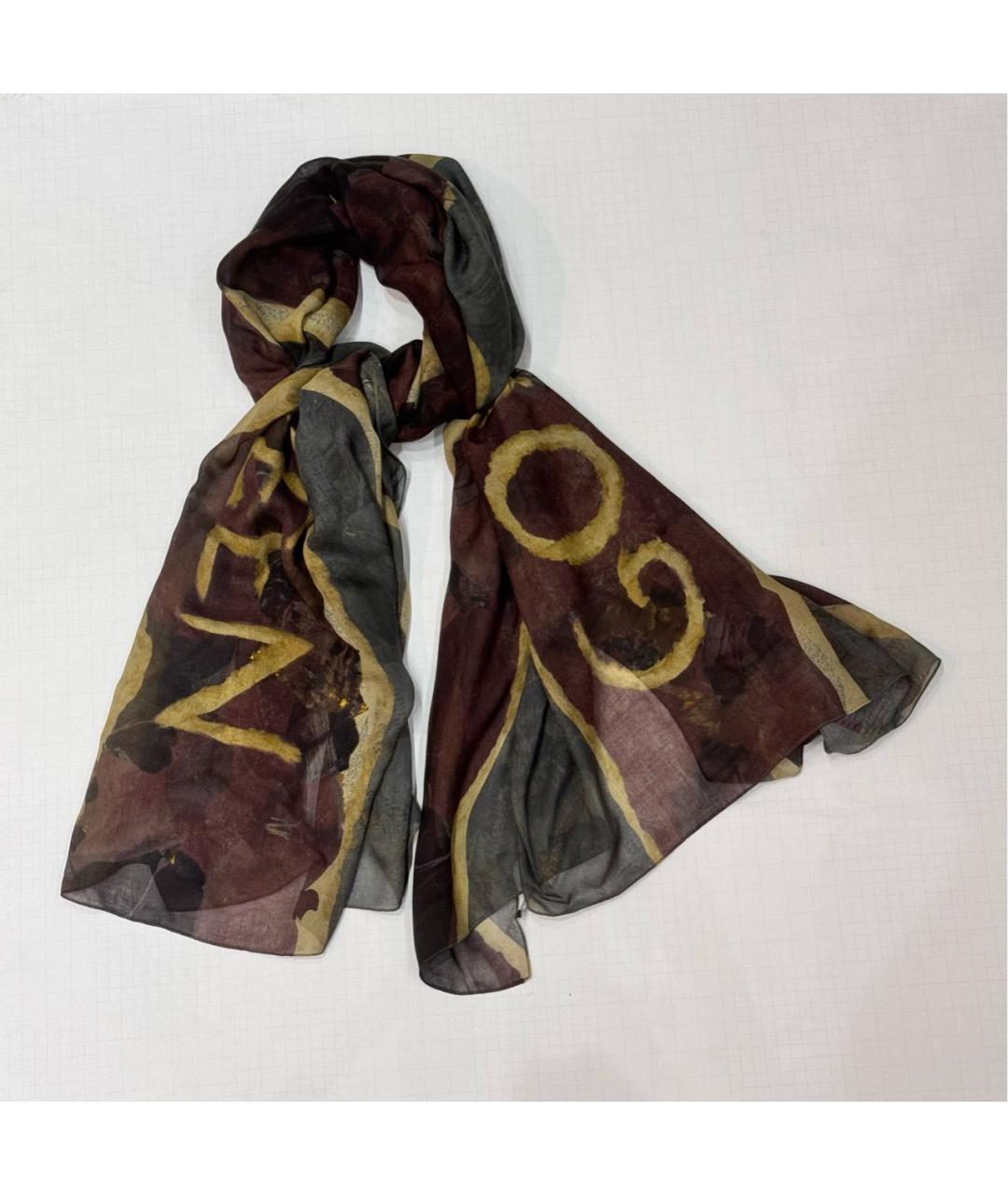 ALEXANDER MCQUEEN Серый кашемировый платок, фото 2