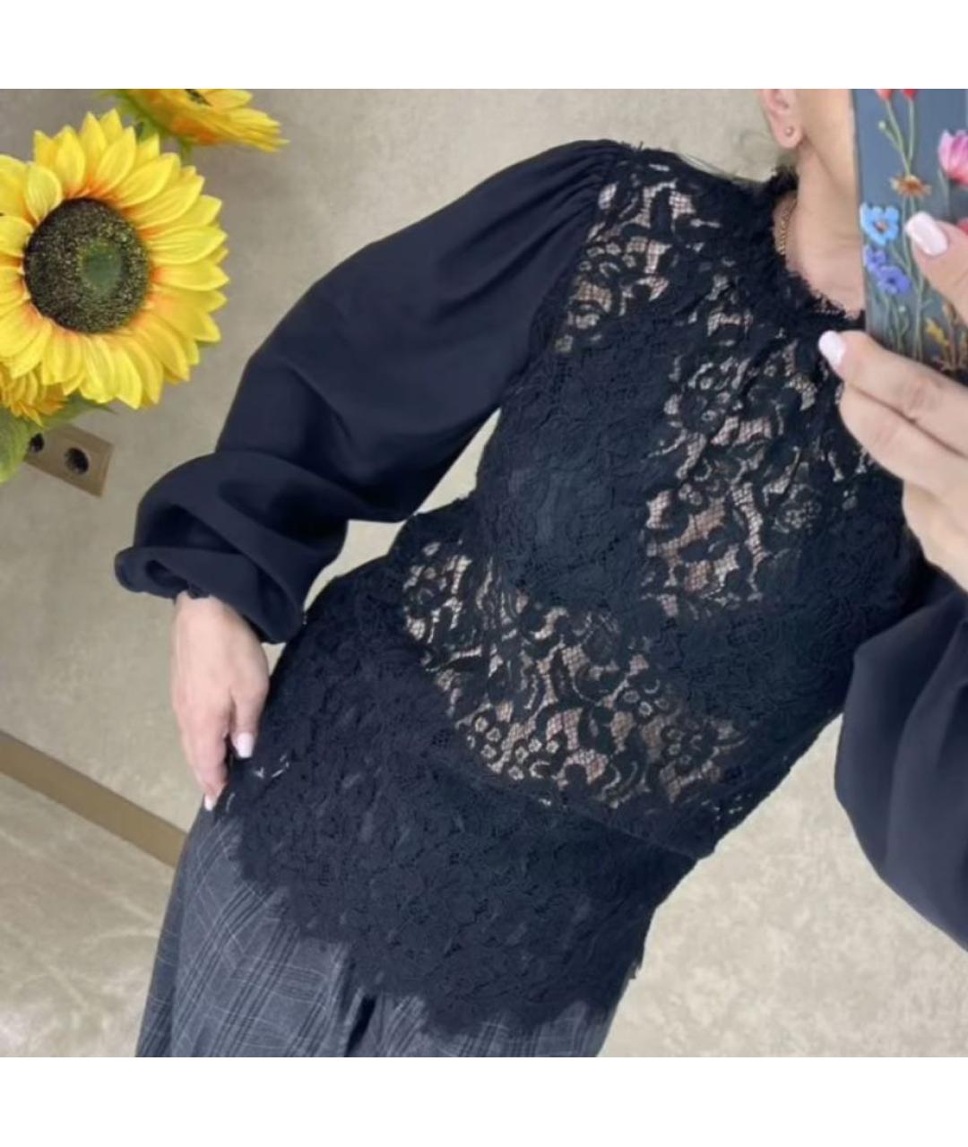 DOLCE&GABBANA Черная блузы, фото 7