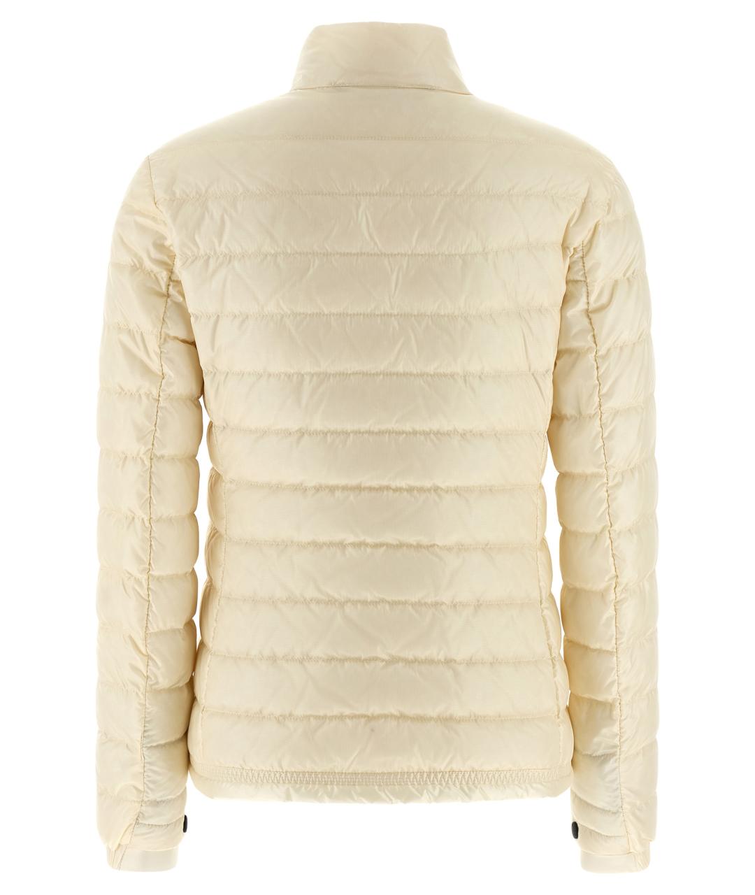 MONCLER GRENOBLE Белый полиамидовый пуховик, фото 2