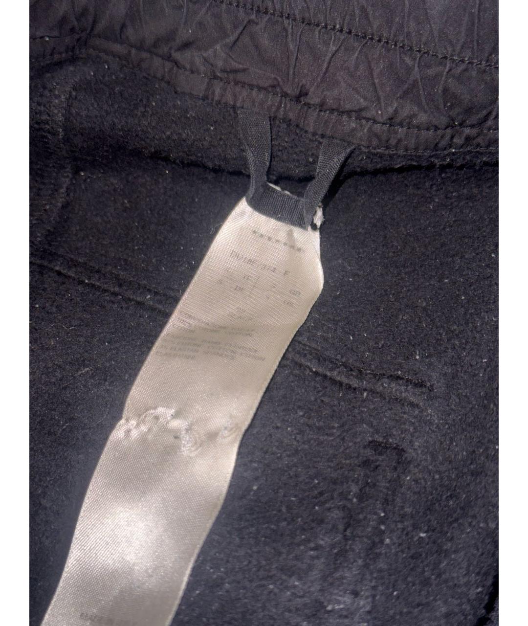 RICK OWENS DRKSHDW Черные хлопковые повседневные брюки, фото 4