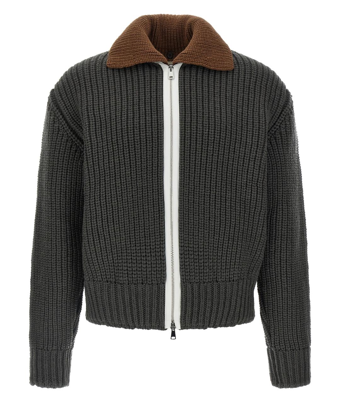 NAMACHEKO Серый шерстяной кардиган, фото 1