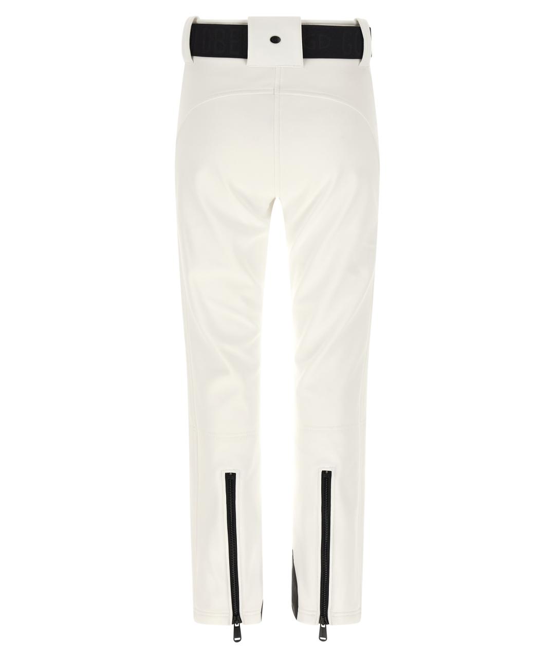 Goldbergh Белые полиэстеровые прямые брюки, фото 2