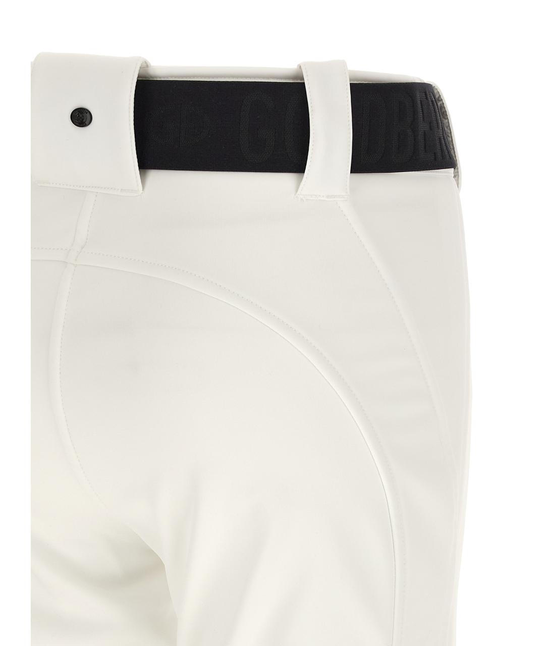 Goldbergh Белые полиэстеровые прямые брюки, фото 4