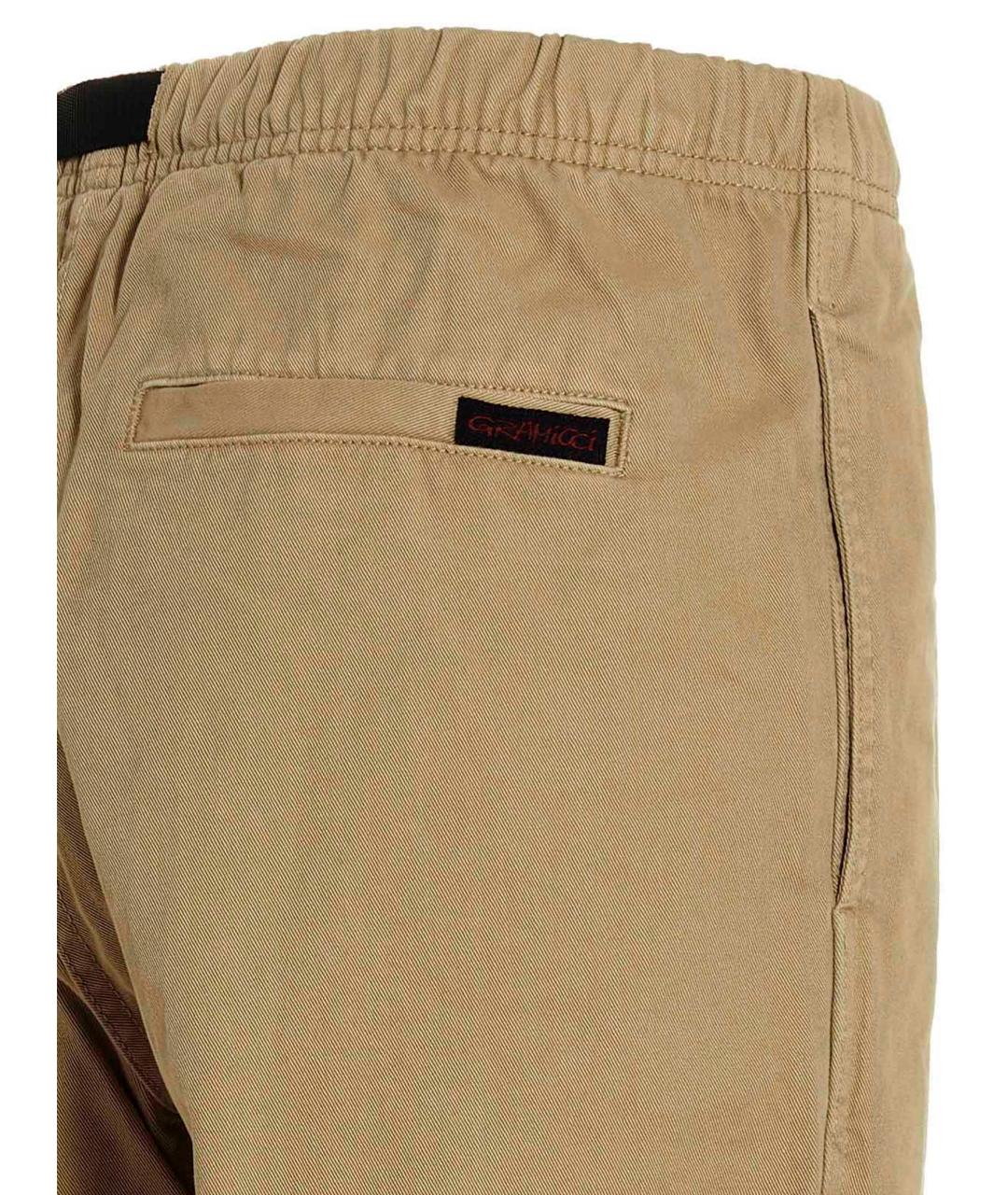 GRAMICCI Бежевые хлопковые повседневные брюки, фото 4