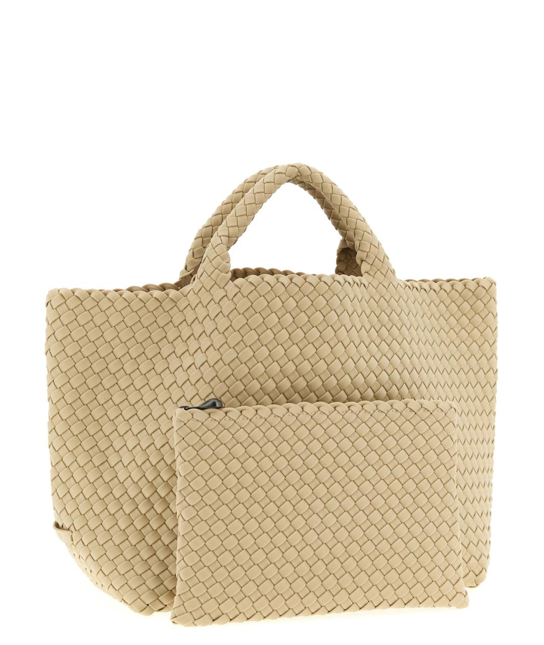 NAGHEDI Бежевая сумка тоут, фото 3