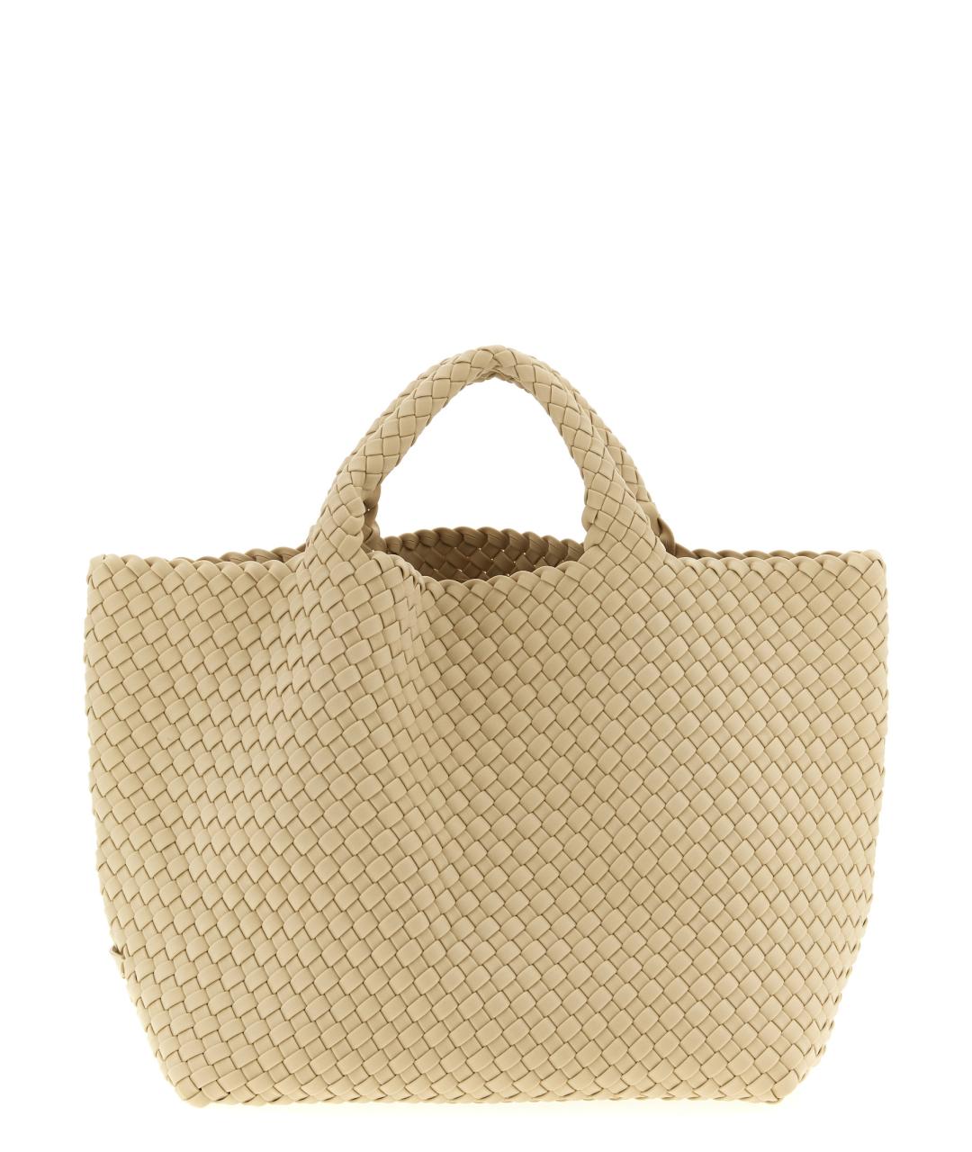 NAGHEDI Бежевая сумка тоут, фото 1