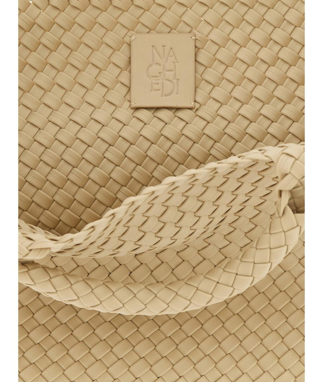 NAGHEDI Бежевая сумка тоут, фото 4