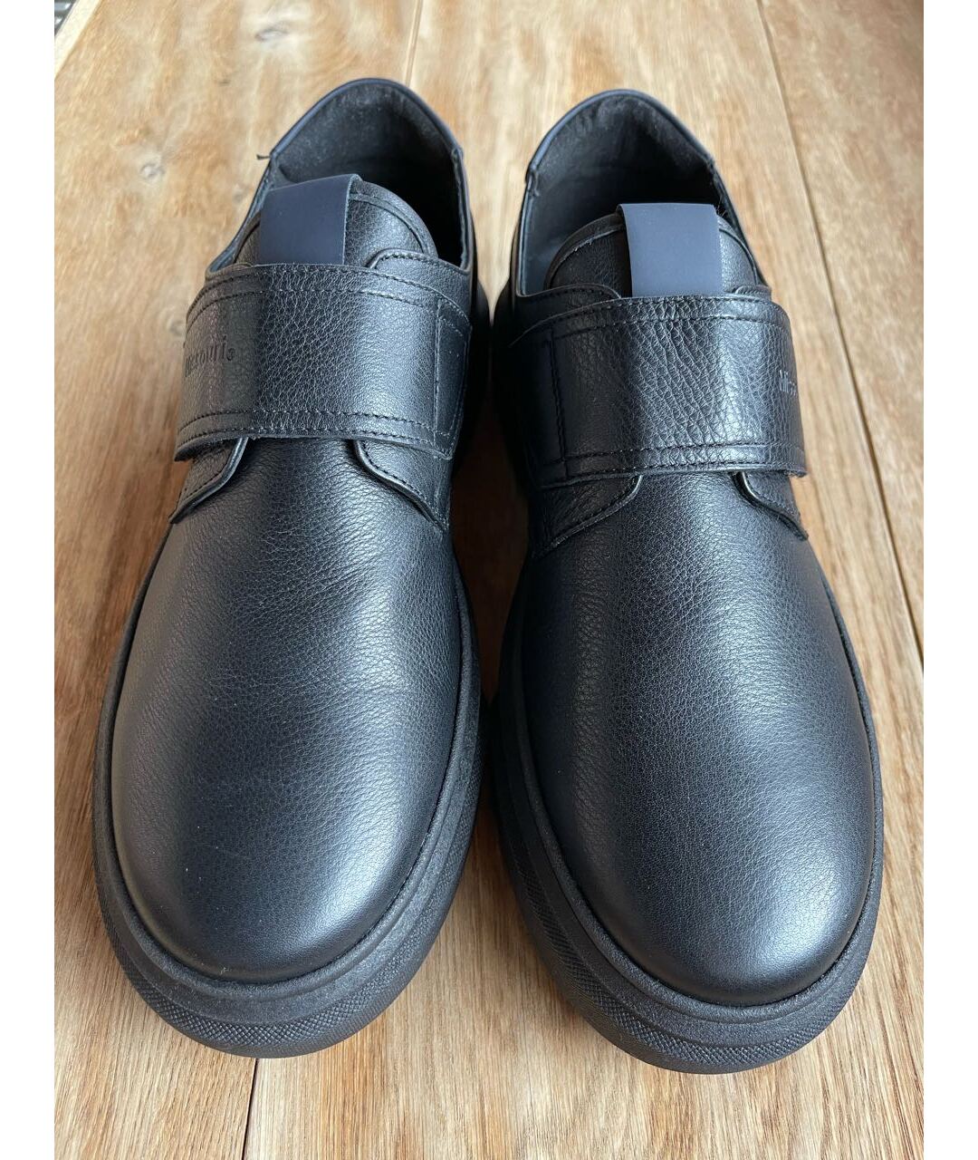 MISSOURI Черные кожаные ботинки, фото 2