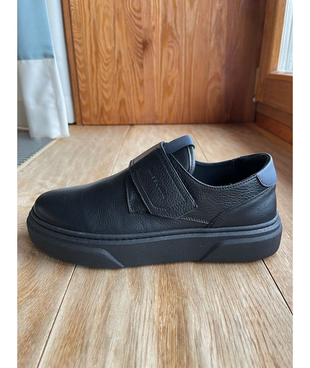 MISSOURI Черные кожаные ботинки, фото 5