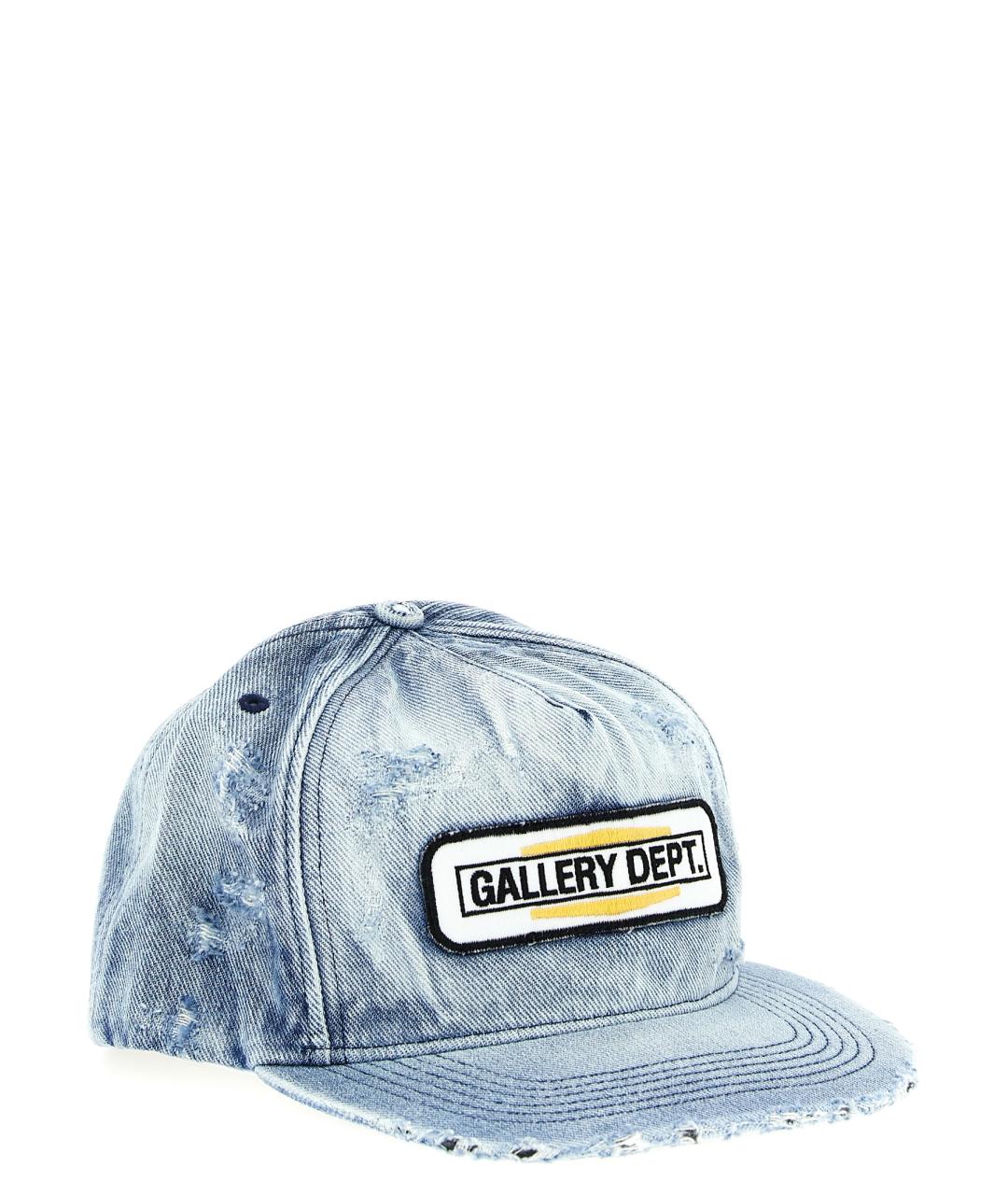 Gallery Dept Голубая хлопковая кепка/бейсболка, фото 2