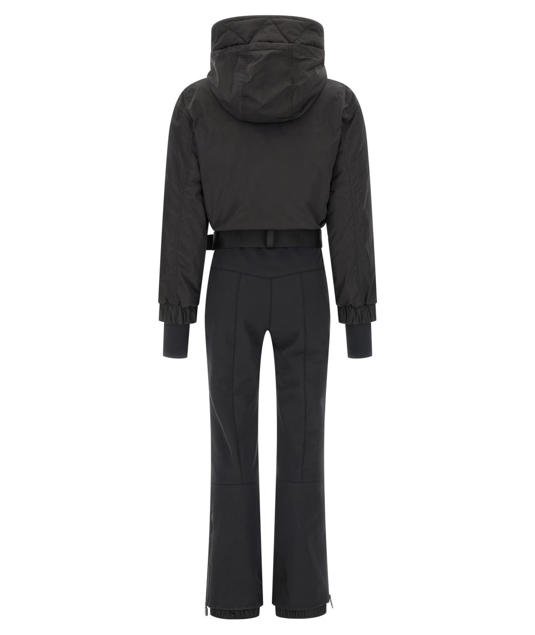 MONCLER GRENOBLE Черный полиэстеровый комбинезон, фото 2