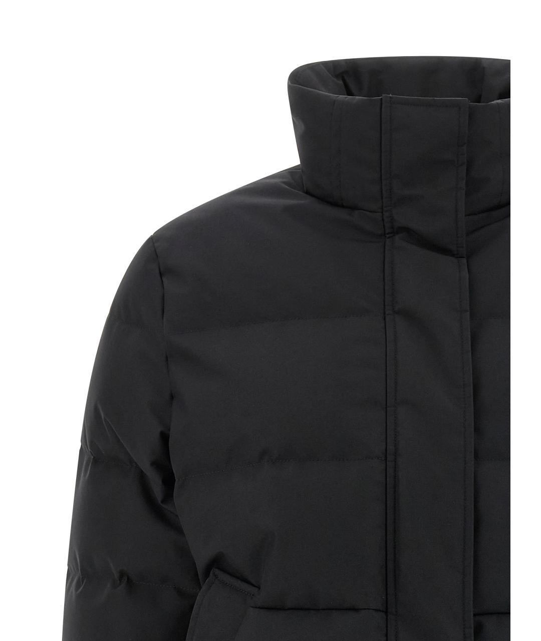 ALEXANDER MCQUEEN Черный полиамидовый пуховик, фото 3