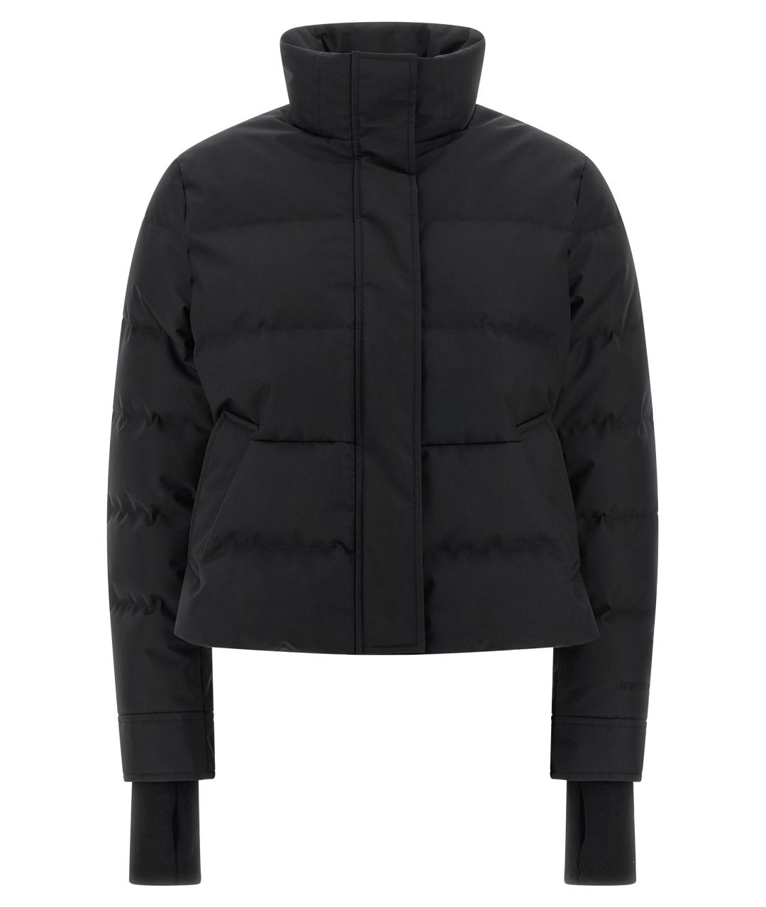 ALEXANDER MCQUEEN Черный полиамидовый пуховик, фото 1