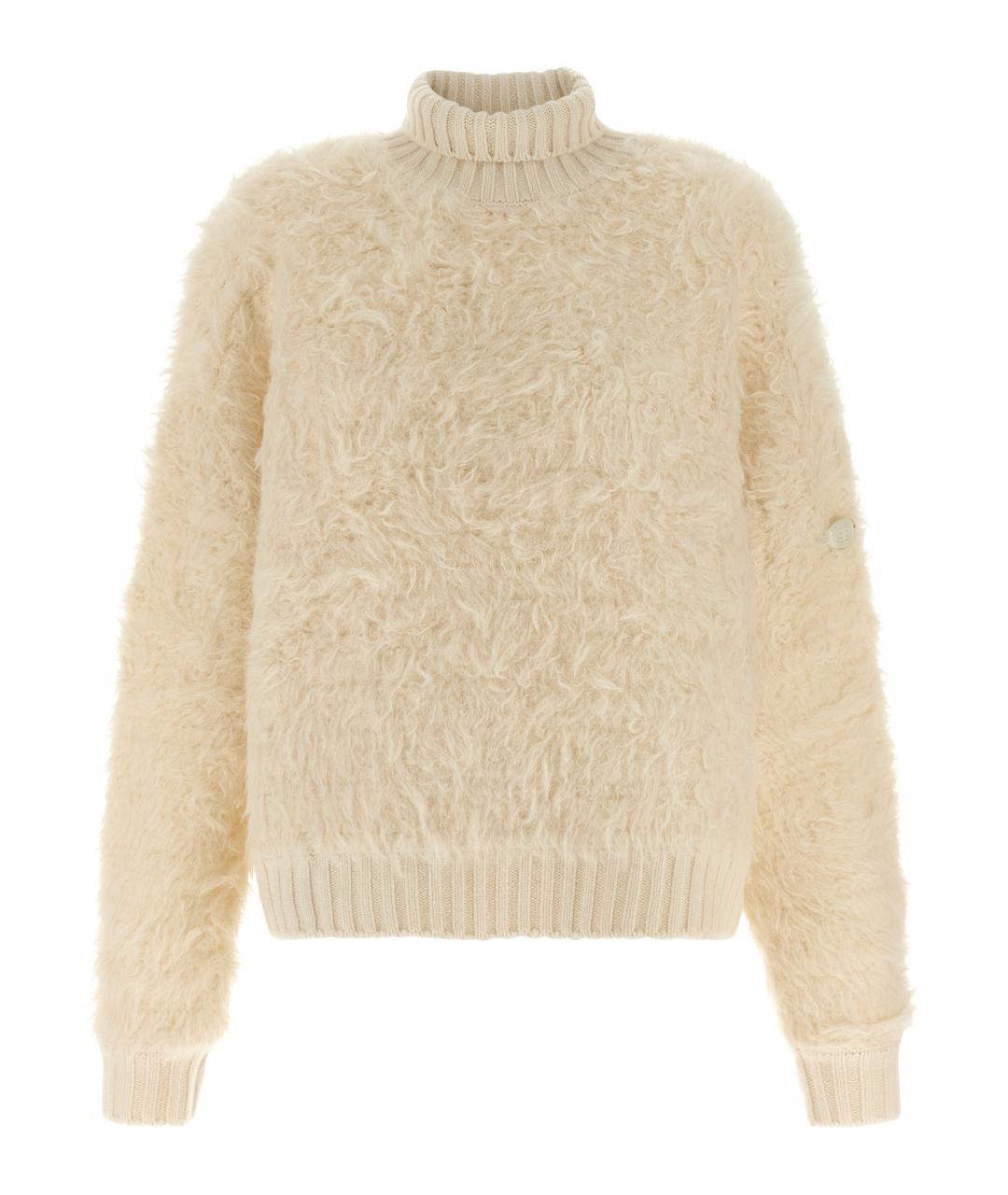 Goldbergh Белый шерстяной джемпер / свитер, фото 1