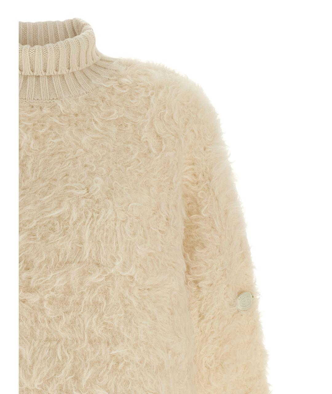 Goldbergh Белый шерстяной джемпер / свитер, фото 3