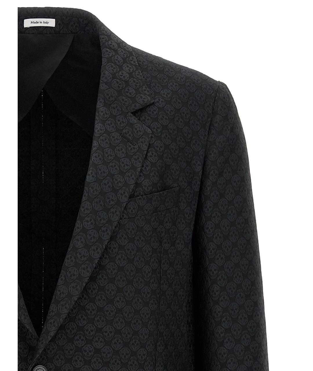 ALEXANDER MCQUEEN Черный вискозный пиджак, фото 3