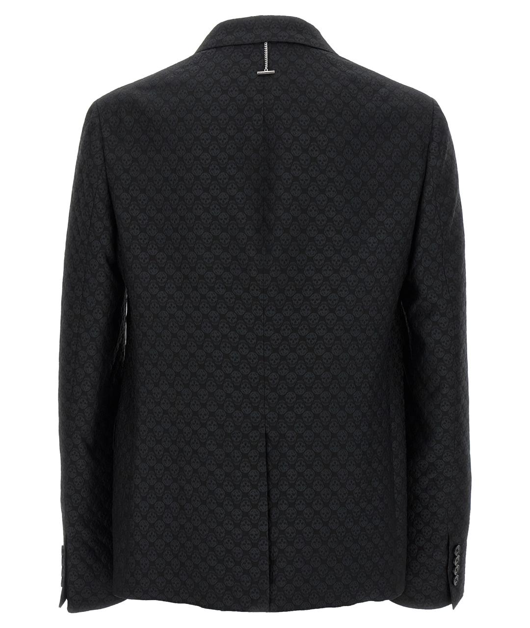 ALEXANDER MCQUEEN Черный вискозный пиджак, фото 2