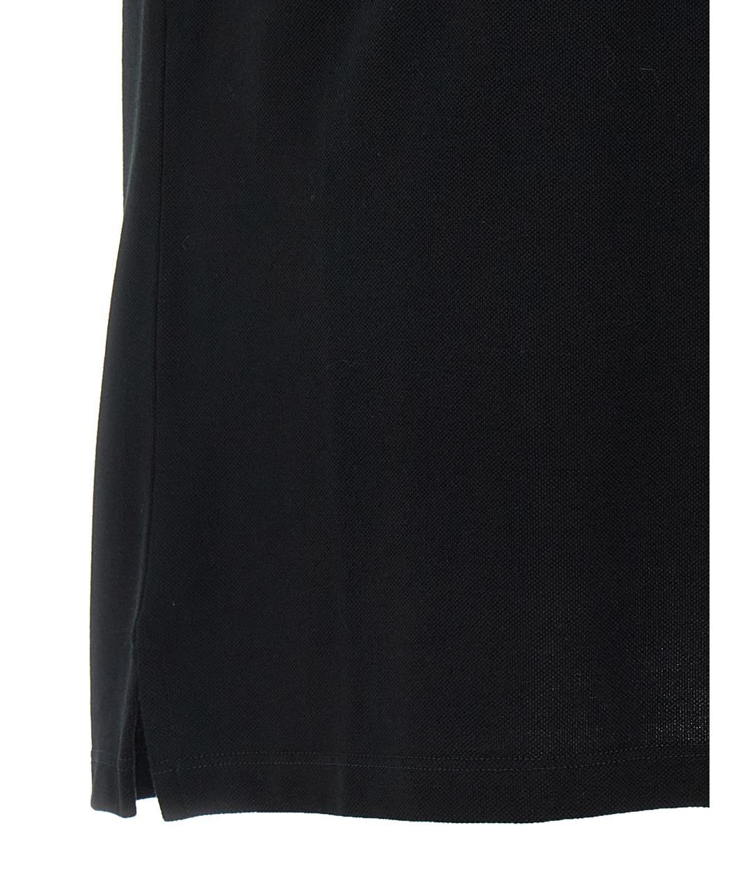 ALEXANDER MCQUEEN Белое хлопковое поло с коротким рукавом, фото 4