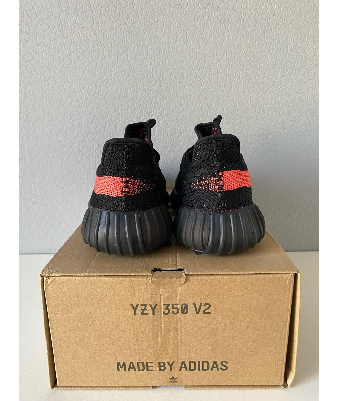 ADIDAS YEEZY Черные текстильные кроссовки, фото 5