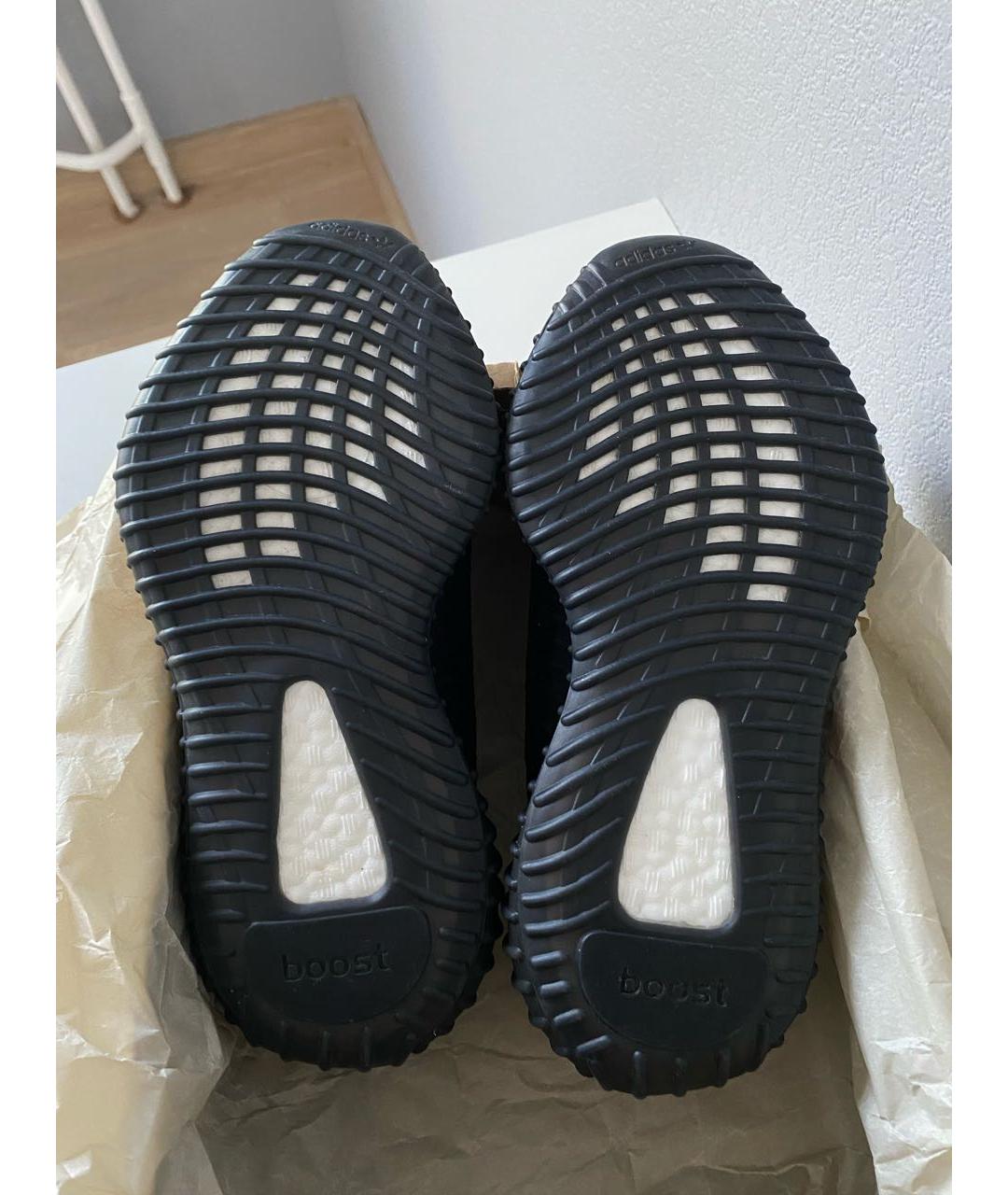 ADIDAS YEEZY Черные текстильные кроссовки, фото 6